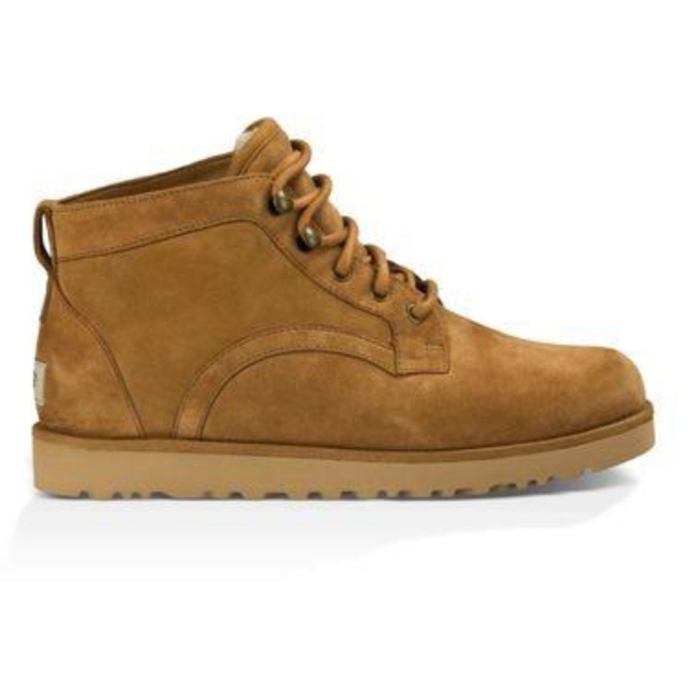 Ugg Womens Bethany Slim Suede/Sheepskin Lace-Up Ch